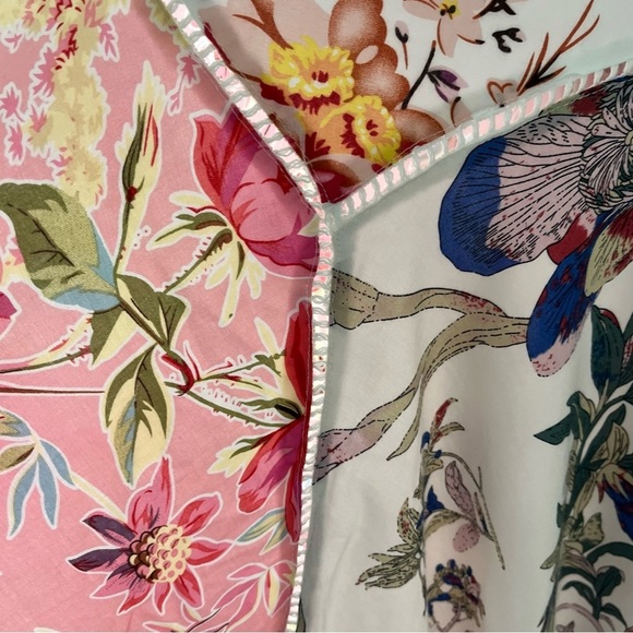 NWT Chelsea & Theodore Floral Bird Print Patchwork Maxi Skirt M - Picture 8 of 10